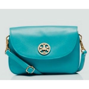 Tory Burch Aqua Robinson Crossbody